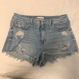 Studio blue cut off jean shorts